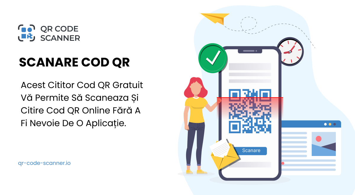 Scanare Cod QR Gratuit cu nostru Cititor QR